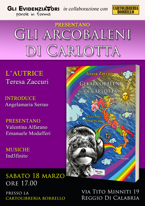 "Gli arcobaleni di Carlotta" di Teresa Zaccuri